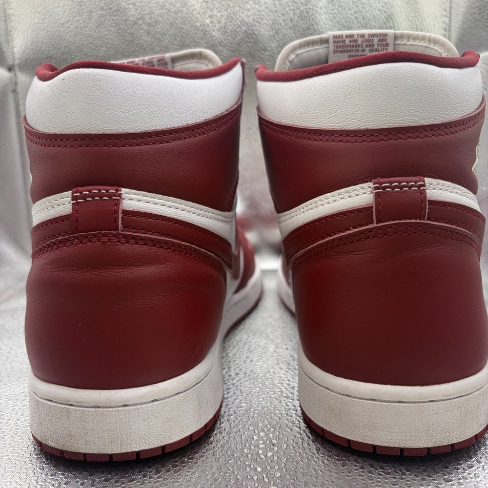 Size 11.5 Nike Air Jordan 1 Retro High OG Team Red White Mens Shoes DZ5485-160 - Picture 7 of 13